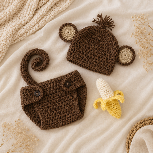 Yarnlings Monkey Set