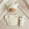 Yarnlings Bear Set — Hat, Shorts &amp; Toy Bear
